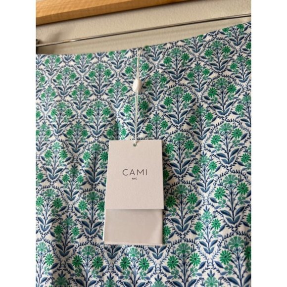 Cami NYC Bia Floral Mini Skirt Women's Turquoise Wallpaper Size: 4 NWT - Picture 5 of 10